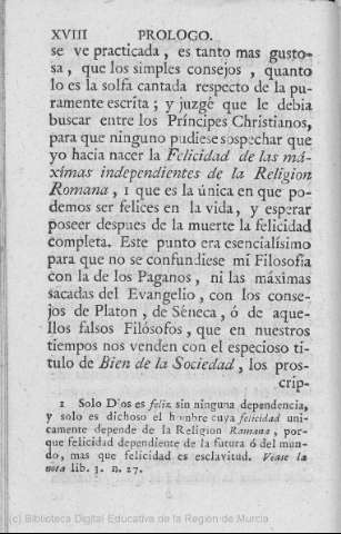 XVIII